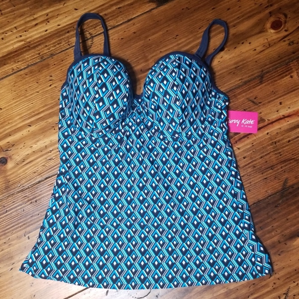 Curvy Kate wanderlust bandeau tankini